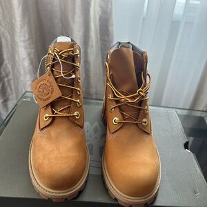 Timberland Kids Brown Leather Boots